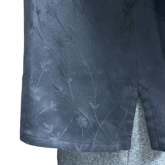 Eileen Fisher Embroidered Button Up Top Shirt Size 2X Goth QuietLuxury Preppy - Picture 11 of 16